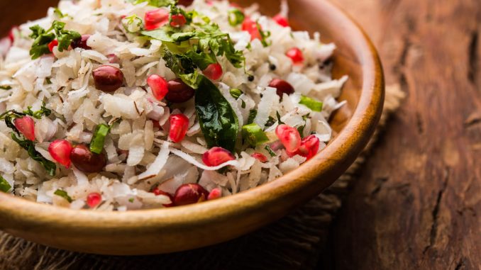 Le chef Norbert Tarayre revisite la salade de riz en version sucrée-salée
