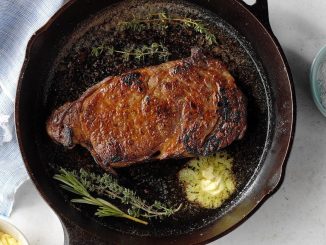 Cast-Iron Skillet Steak
