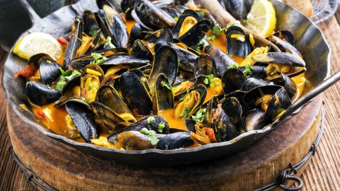 Mejillones a la marinera