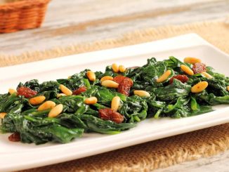 Espinacas a la catalana