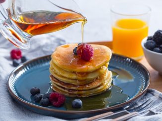 Pancake allo sciroppo d'acero