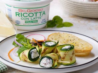 BelGioioso Cheesy Zucchini Roulades