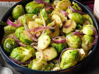 Caraway Brussels Sprouts
