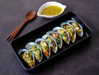 Mejillones en salsa verde