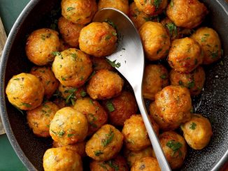Baked Chicken Meatballs