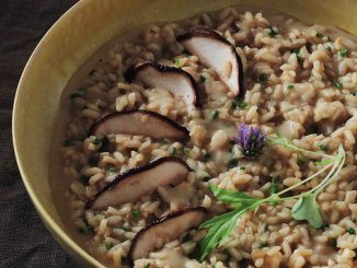 Risotto aux cèpes secs et comté par Régis Marcon