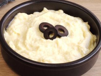 cazuela con brandada de bacalao