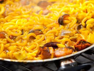 delicioso fideua de marisco