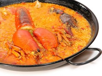 arroz con bogavante casero