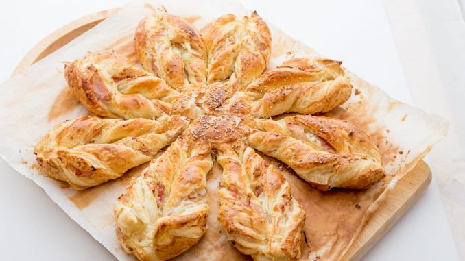 Le feuilleté aux légumes du soleil de Laurent Mariotte est parfait pour l