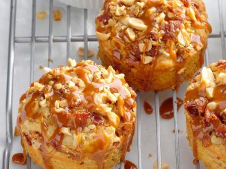 Air-Fryer Bacon-Peanut Butter Cornbread Muffins