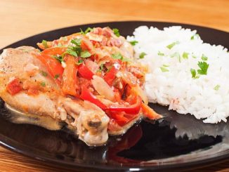 pollo al chilindron receta