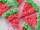 Watermelon Rice Krispies Treats