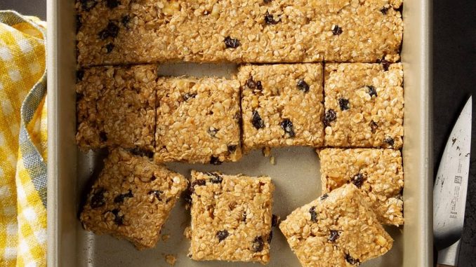 No-Bake Peanut Butter Energy Bars