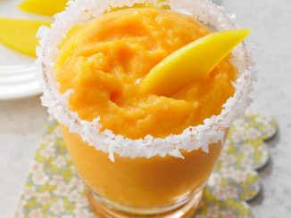 Frozen Sriracha-Mango Margarita