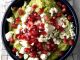Pomegranate Guacamole with Feta Cheese