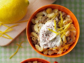 Middle Eastern-Inspired Macaroni Salad