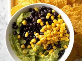Black Bean and Corn Guacamole