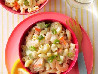 Shrimp and Crab Macaroni Salad