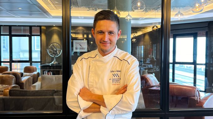 Cyrille Le Callonnec est le nouveau chef du restaurant Les 7 Mers
