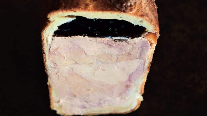 Foie gras en brioche