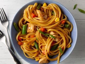Quick Chicken Lo Mein
