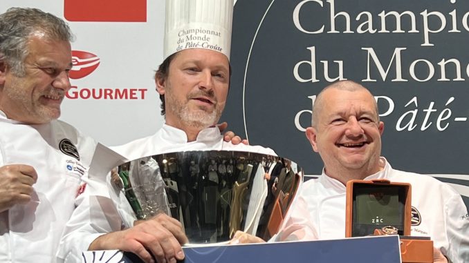 Frédéric LE GUEN-GEFFROY remporte le titre de Champion du Monde de Pâté-Croûte 2023