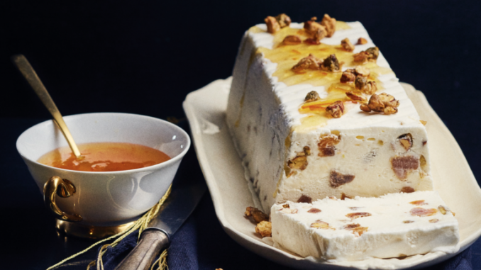 Recette Nougat glacé à la mandarine impériale