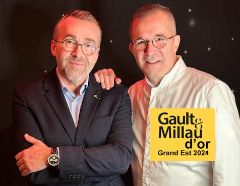 Nicolas Stamm-Corby décroche le Gault Millau d’or Grand Est 2024