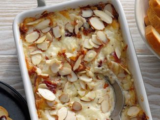 Cranberry and Bacon Swiss Cheese Dip