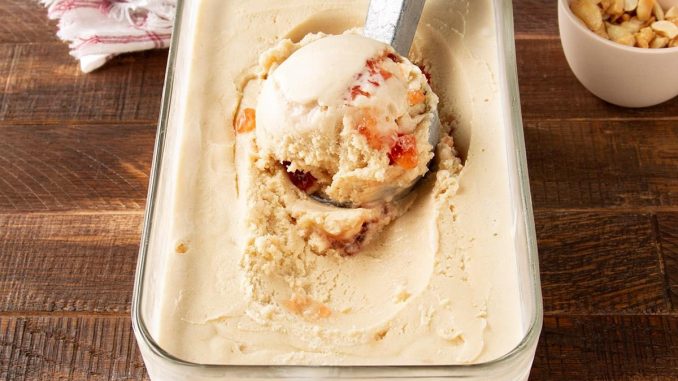 Peanut Butter and Jelly Ice Cream