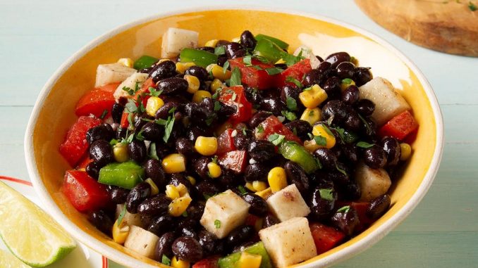 Jicama and Black Bean Salad