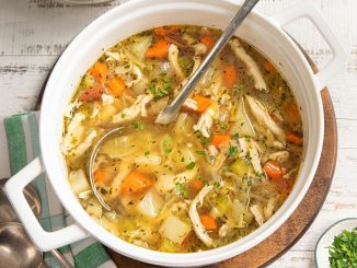 Chicken Soup with Cabbage