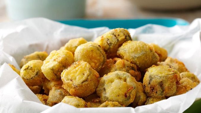 Spicy Fried Okra