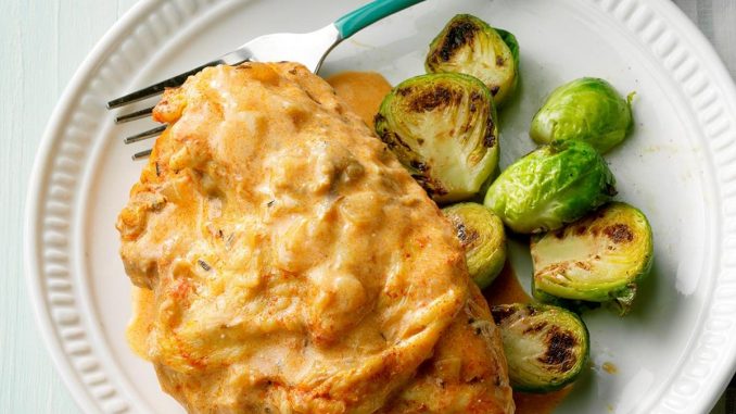 Pressure-Cooker Chicken Paprika