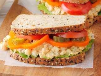 Dilly Chickpea Salad Sandwiches