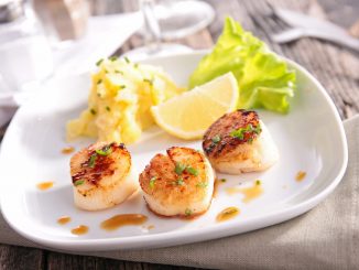 Pour obtenir des Saint-Jacques dorées à l