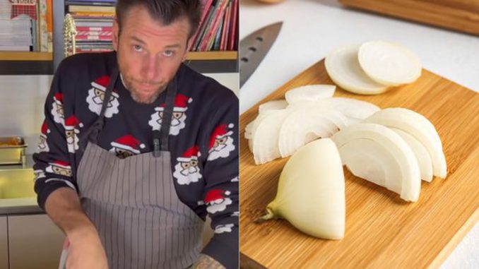 
La technique de Norbert Tarayre pour émincer des oignons comme un chef sans se couper            
