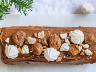Recette de Noel ; Bûche légère aux marrons