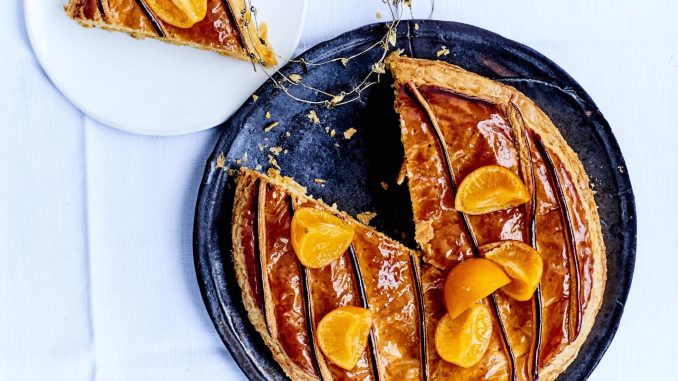 La galette des rois aux amandes et clémentines