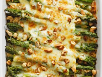 Cheesy Baked Asparagus