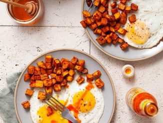 Air-Fryer Honey Sweet Potatoes