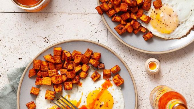 Air-Fryer Honey Sweet Potatoes