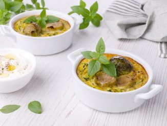 Pour faire aimer les choux de Bruxelles à vos enfants, essayez cette recette de clafoutis salé
