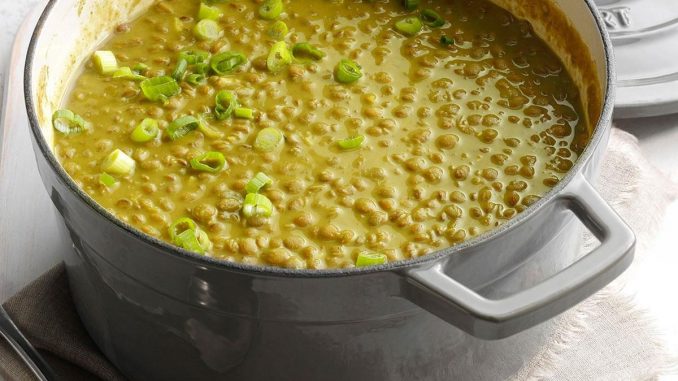 One-Pot Coconut Curry Lentil Soup