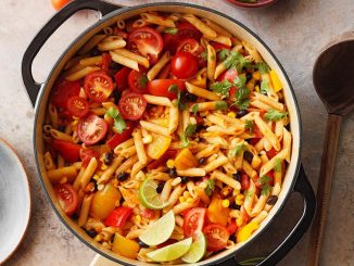 One-Pot Enchilada Pasta