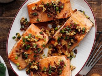 Maple Bourbon Salmon