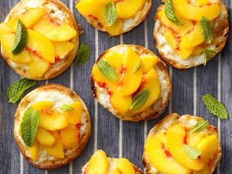 Southern Peach Toasts