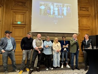 Top chef Hélène Darroze, Dominique Crenn, et Stephanie Le Quellec contre Philippe Etchebest, Paul Pairet et Glenn Viel