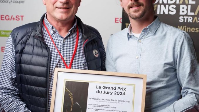 Egast 2024, la Maison Ruhlmann-Schutz décroche le Grand Prix du jury du Mondial des Vins Blancs